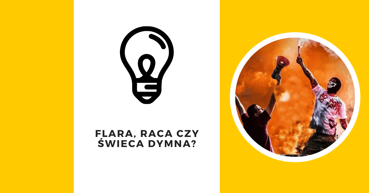 Flary dymne, race świetlne, dymy kolorowe?