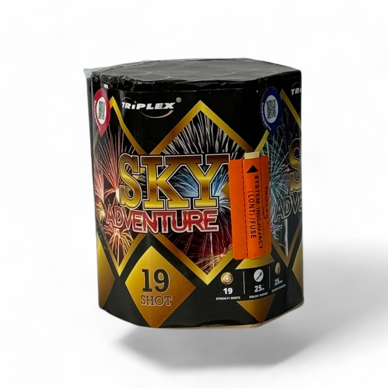 SKY ADVENTURE 19 SHOTS  25MM TXB246