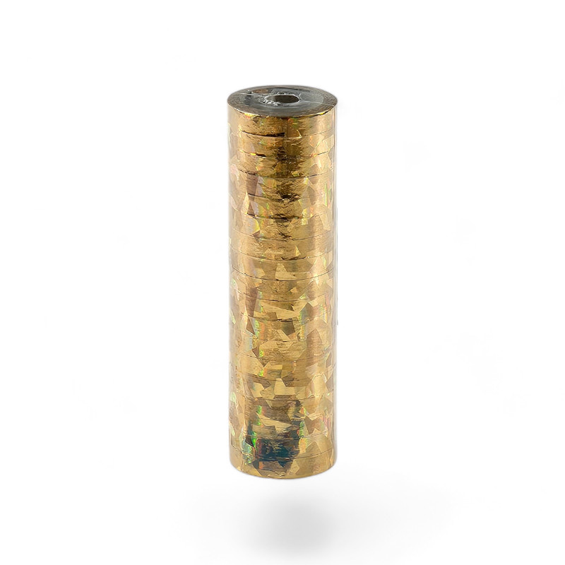 HOLOGRAPFIC SERPENTINES 4M GOLD