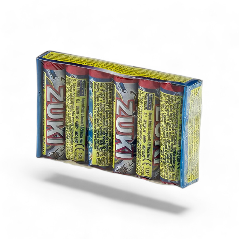 ŻUKI SMALL  FIRECRACKERS  6 PCS  P0003