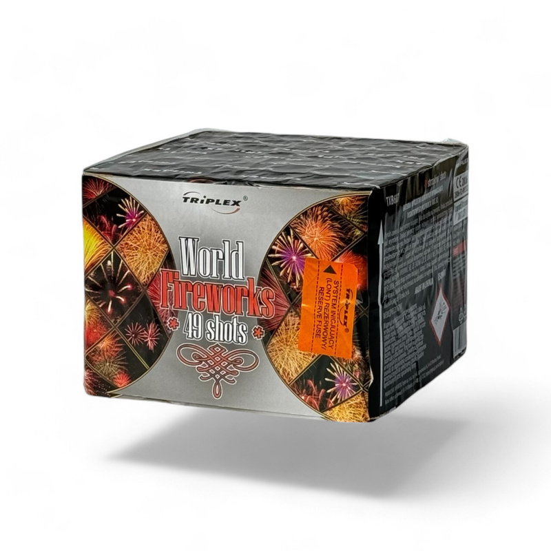 WORLD FIREWORKS 49 SHOTS  25MM TXB687