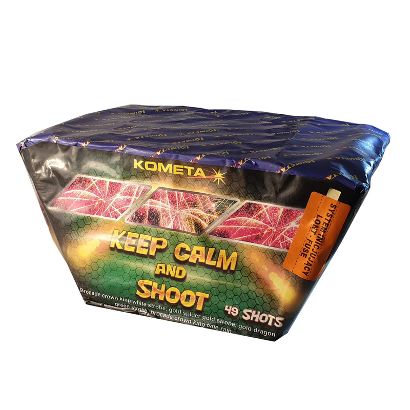 KEEP CALM AND SHOT 49 SHOTS  25MM P7635