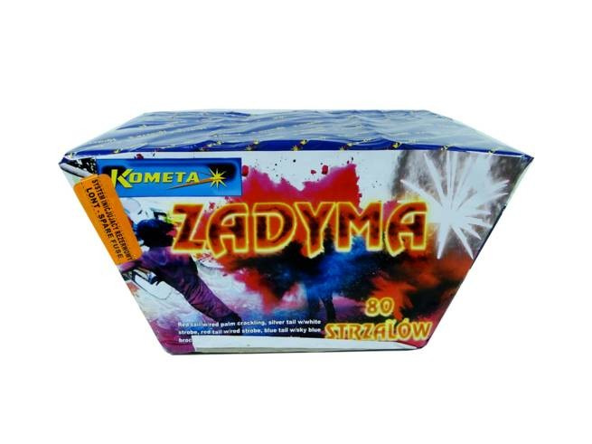 ZASMOKE  CANDLE   80 SHOTS  25MM P7742 