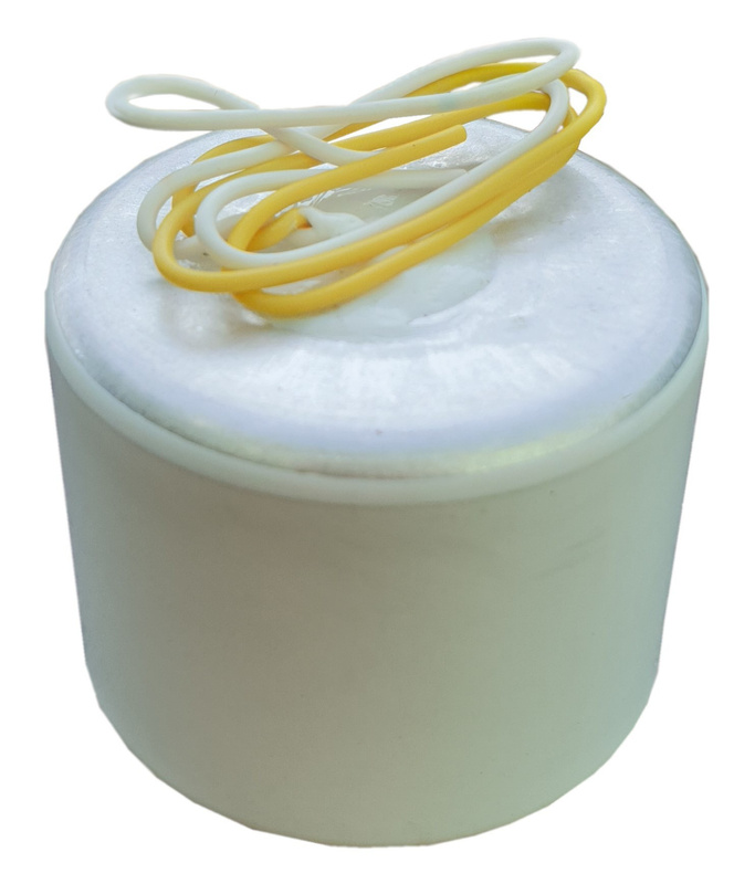 ORANGE MILITARY SMOKE  CANDLE DT35TOR