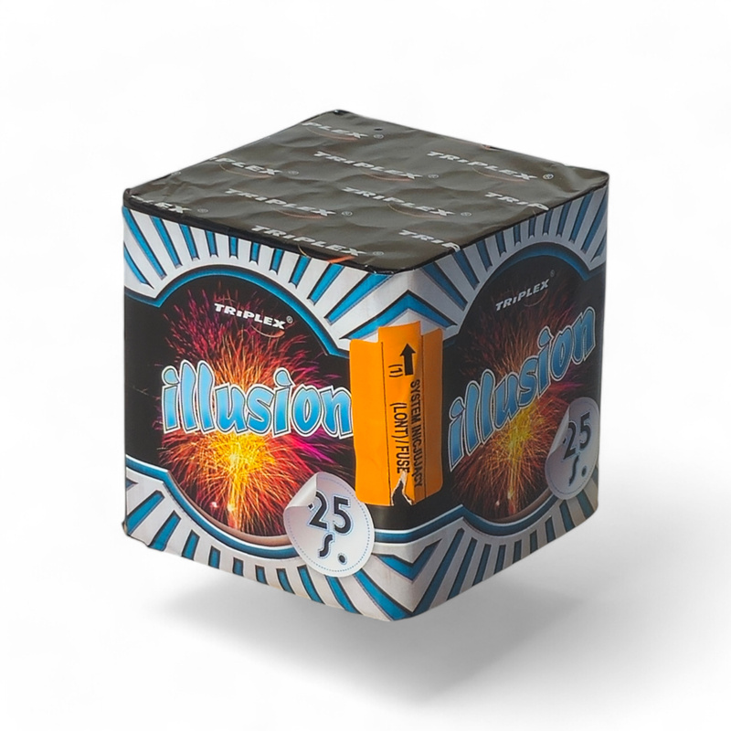 ILLUSION 25 SHOTS  20MM TXB041