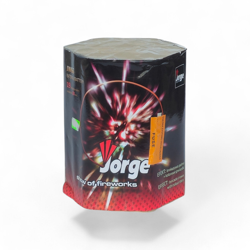 SHOW OF FIREWORKS 19 SHOTS  30MM JW66