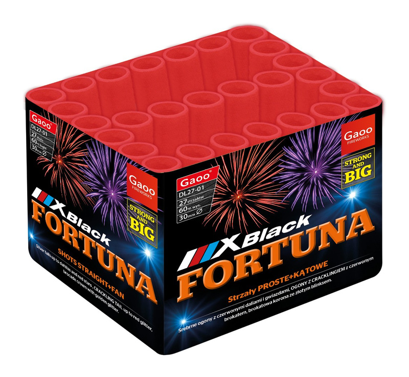 XFORTUNA BLACK  27 SHOTS  30MM DL27- 01
