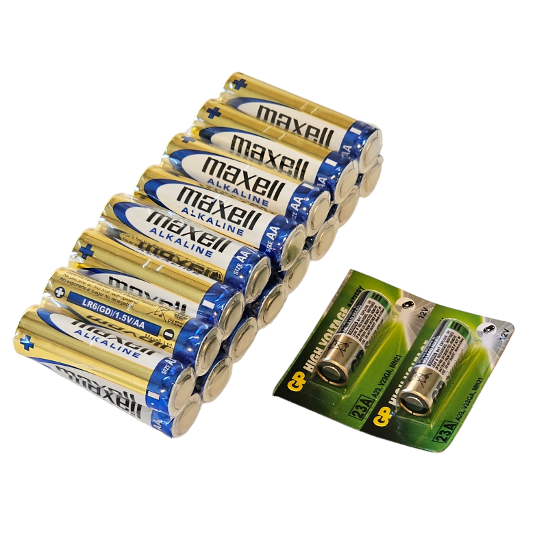 SET OF BATTERY FOR FIREWORKS FIRING SYSTEM 8 CUES