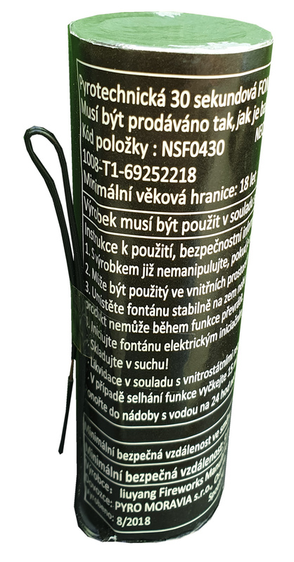 COLD FOUNTAIN 30SEC 4M NSF0430