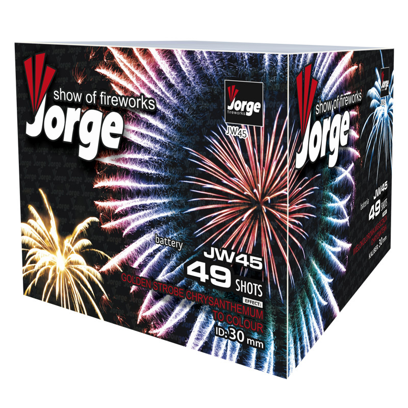 SHOW OF FIREWORKS 49 SHOTS  29MM JW45
