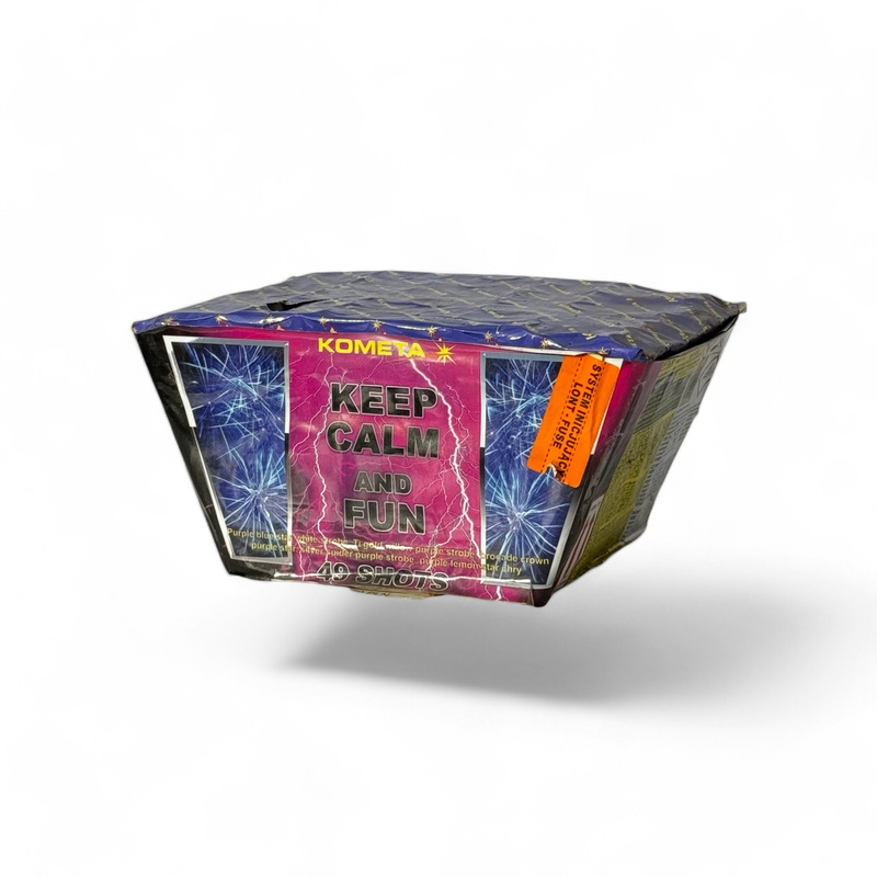 KEEP CALM & HAVE FUN 49 SHOTS  25MM P7636 