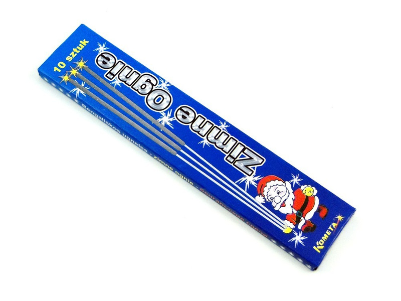 SILVER SPARKLES 16CM 10 PCS P0030