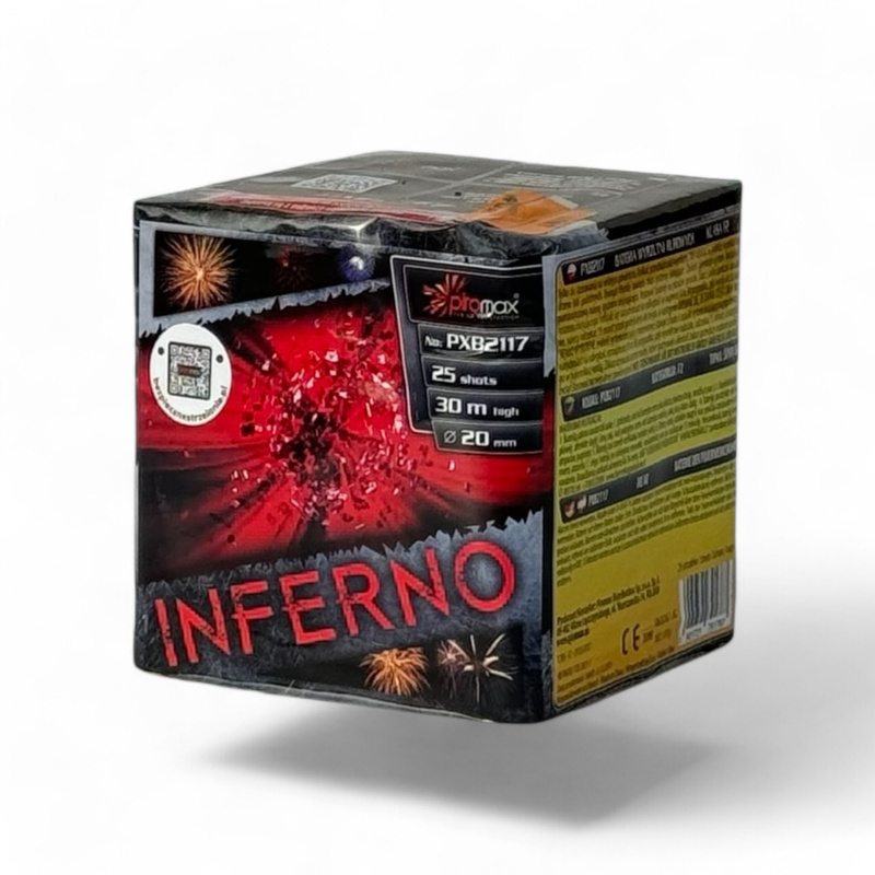 INFERNO 25 SHOTS  20MM PXB2117