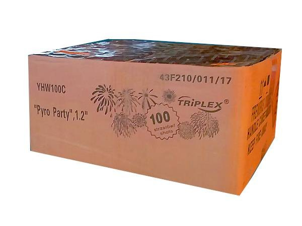 PYRO PARTY SHOW 100 SHOTS  30MM YHW100C