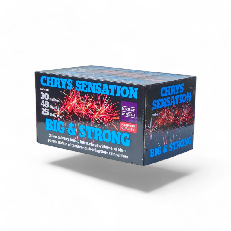 CHRYSANTHEMUM SENSATION BIG &STRONG 49 SHOTS  30MM SL49-03DI 