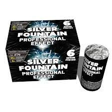 SREBRNY WULKAN 5M 30SEK PROFESJONALNY EFEKT JF70