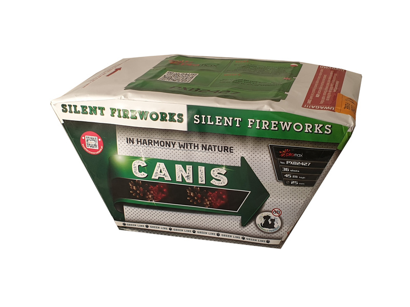 CANIS SILENT CAKE  36 SHOTS PXB2427