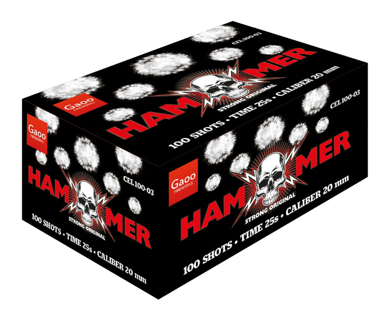 HAMMER CAKE 100 SHOTS CEL100-03 