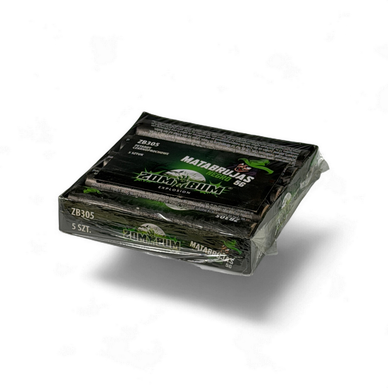 MATABRUJAS NEGRO 5G PETARDY 5 SZTUK ZB305