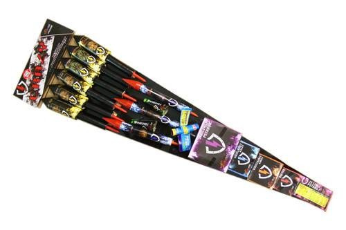 SET OF FIREWORKS  CRAZY PXZ208