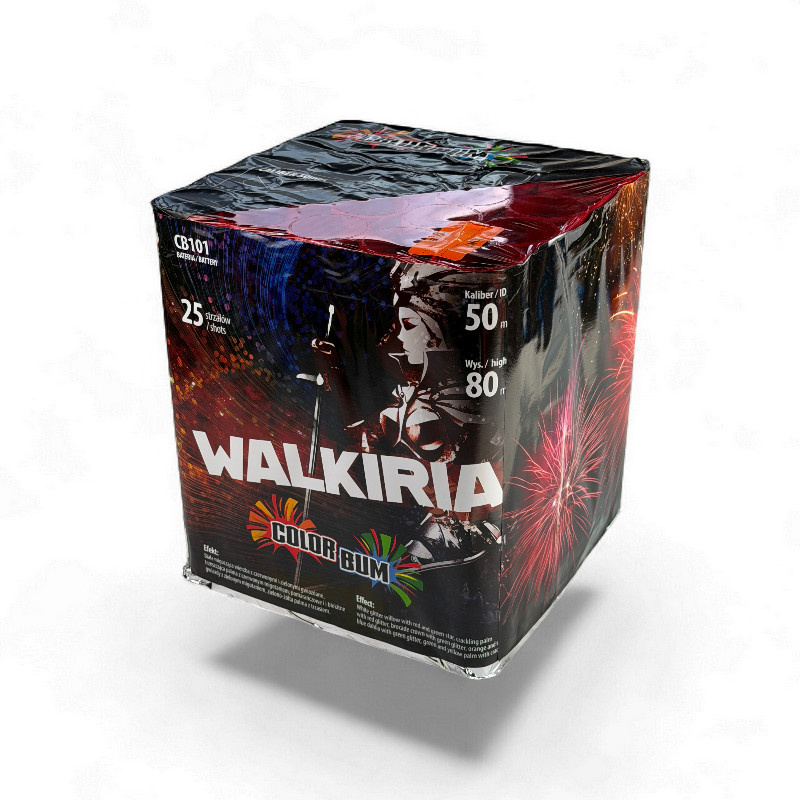 WALKIRIA 25 STRZAŁÓW 50MM CB101