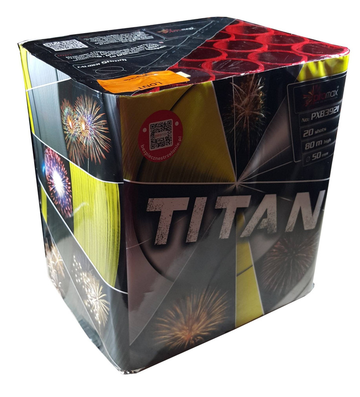 TITAN 20 STRZAŁÓW 50MM PXB3921