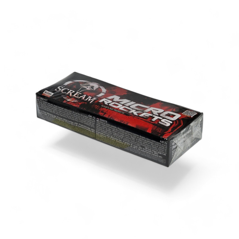 SCREAM PISZCZĄCE MINI RAKIETKI 144SZT RS1