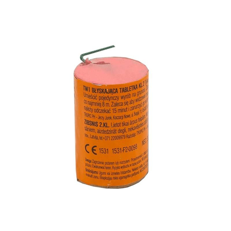 BIAŁY STROBOSKOP 60SEK TW1