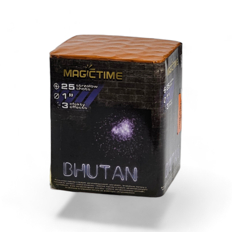 BHUTAN 25 SHOTS  25MM P7426