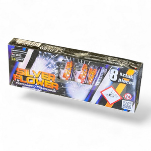 SILVER FLOWER  16sek 16mm  JF02