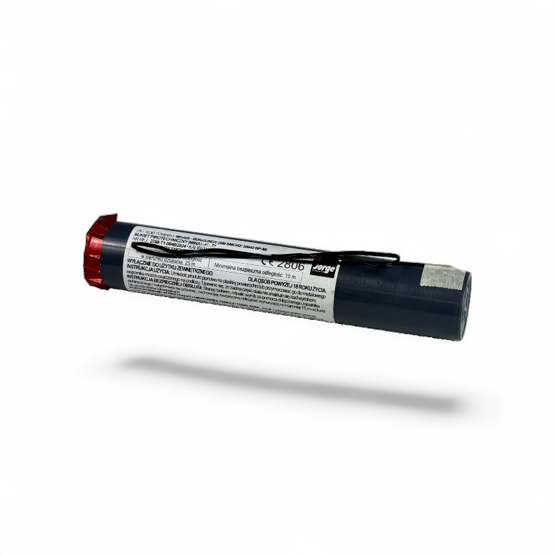 SMOKE MINE CANDLE BURGUNDY 40MM 