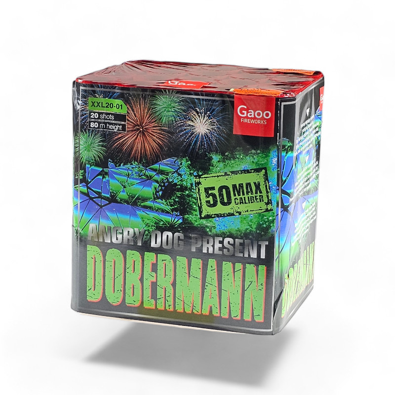 DOBERMAN ANGRY DOGS 20 STRZAŁÓW 50MM XXL20-01