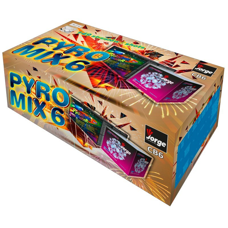 POKAZ PYRO MIX 6 159 STRZAŁÓW CB6