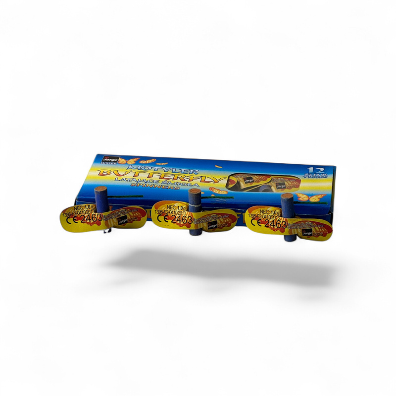 BUTTERFLY 12 MAŁYCH MOTYLKÓW W526B