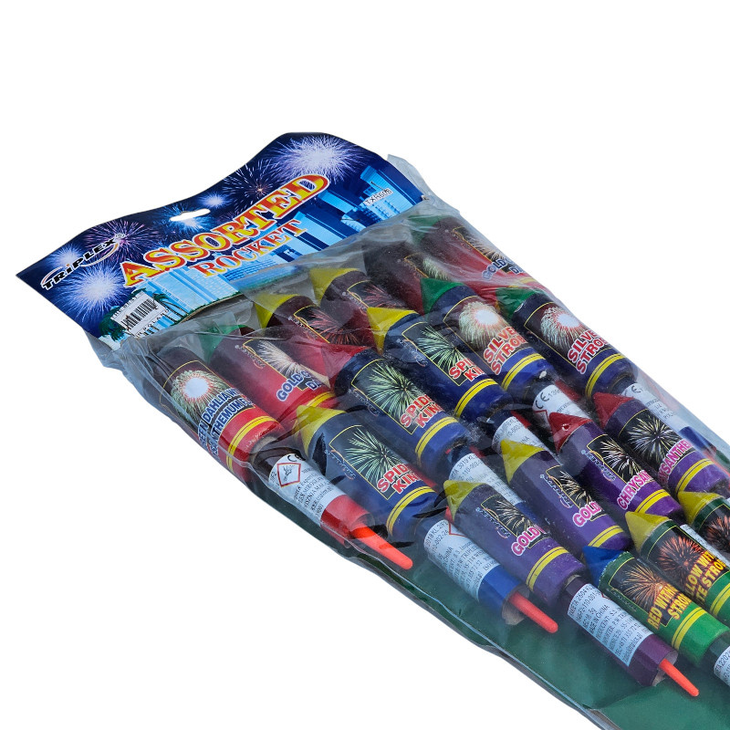 ASSORTED ROCKETS  TXR608 18 RAKIET