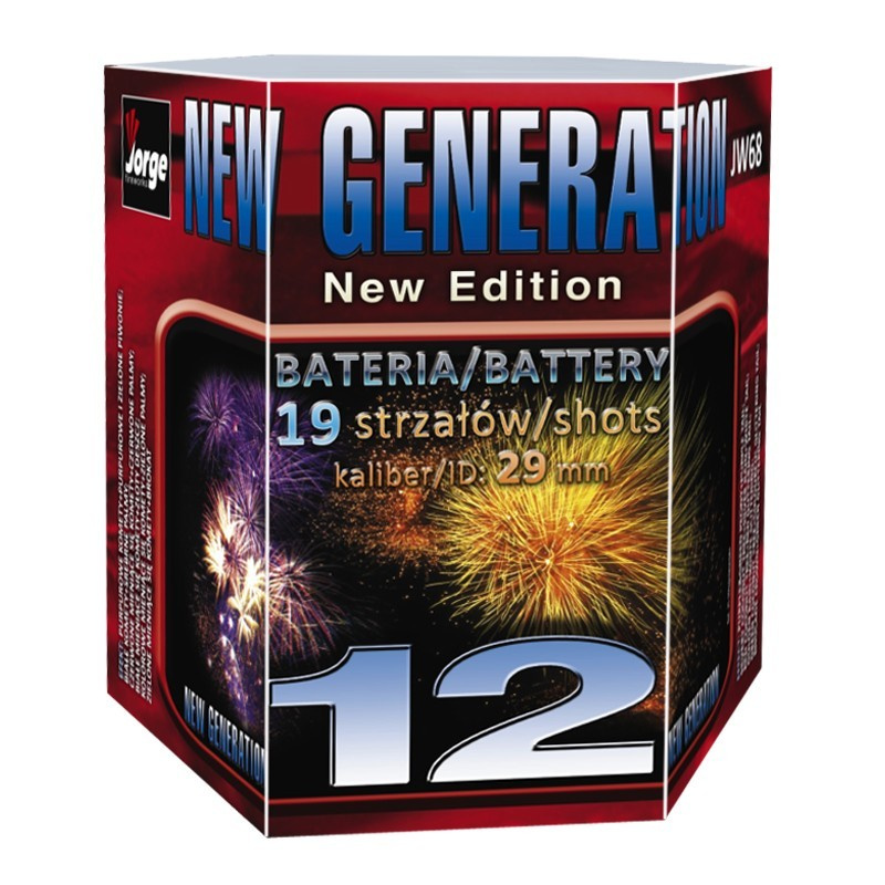 NEW GENERATION 12 19 SHOTS  29MM JW68