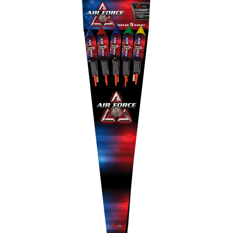 AIR FORCE  PXR205 5 ROCKETS 