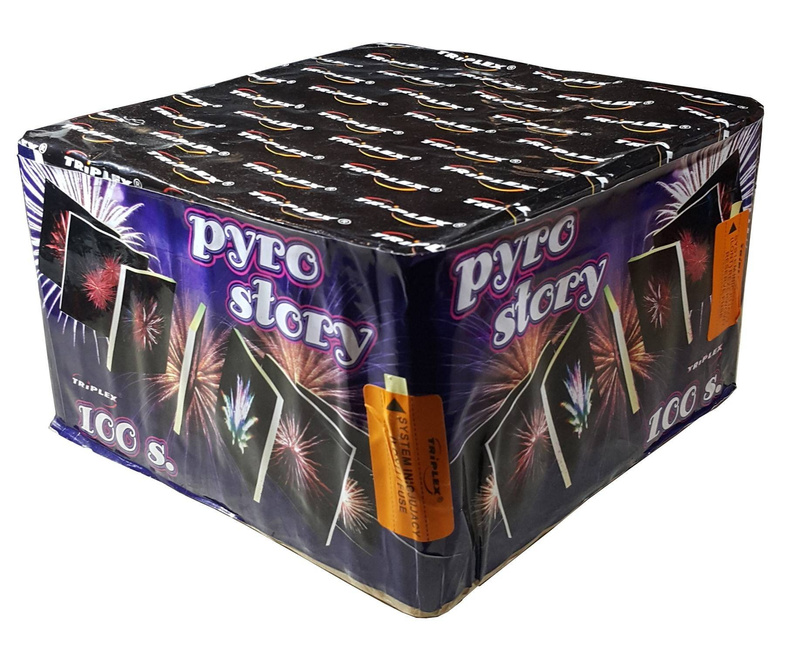 PYRO STORY 100 SHOTS  20MM TXB705