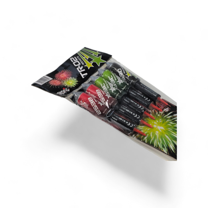 ZESTAW RAKIET TR-02 5 SZTUK