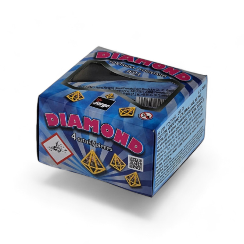 DIAMOND MULTI EFFECT SET OF 4 VULCANOES JF21