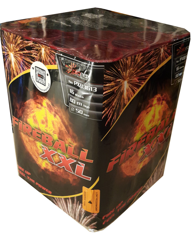 FIREBALL XXL 16 STRZAŁÓW 50MM PXB3613