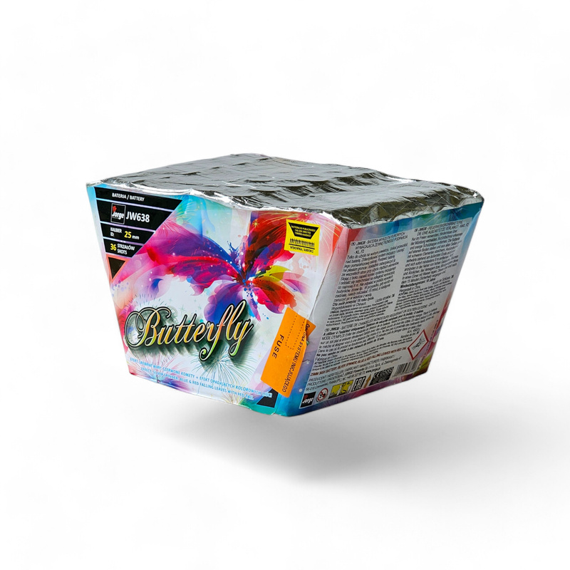BUTTERFLY 36 STRZAŁÓW 25MM JW638