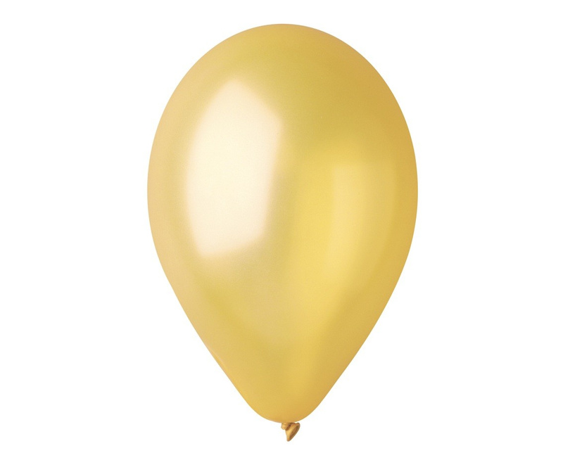 GOLD DECORATIVE BALLOONS 13” 50 PCS GM120/39