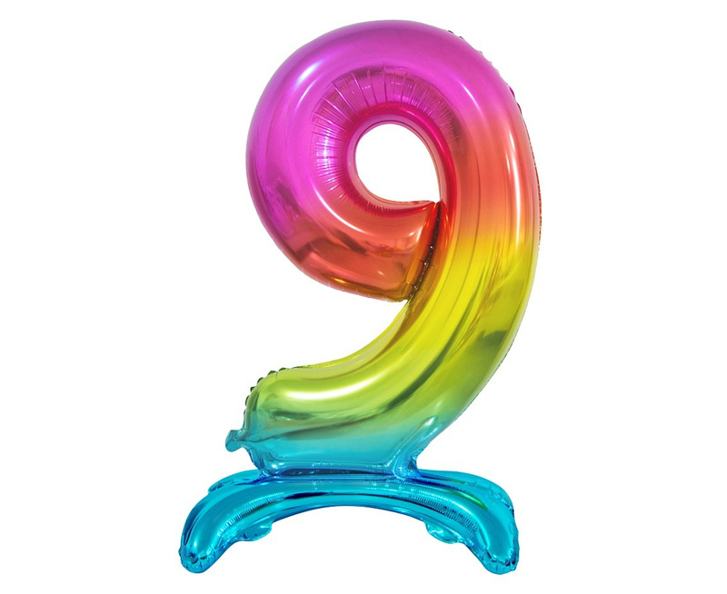 RAINBOW STAND BALLOON NR 9  74CM BC-AST9