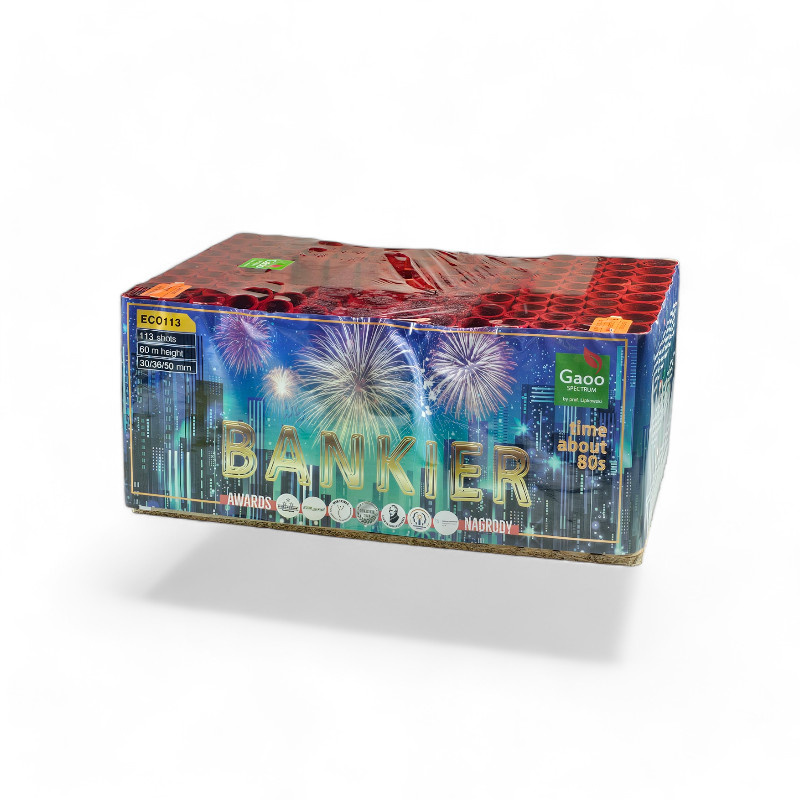 BANKIER 113 SHOTS  MIX 30/40/50MM  ECO113