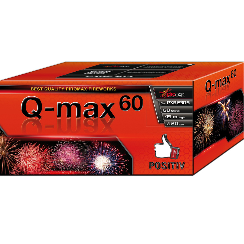 Q MAX 60 60 SHOTS  20MM PXB2305