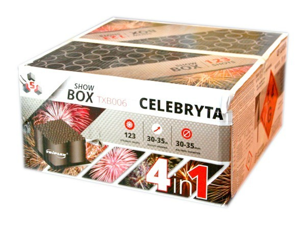 CELEBRYTA 123 STRZAŁÓW 25-30MM TXB006