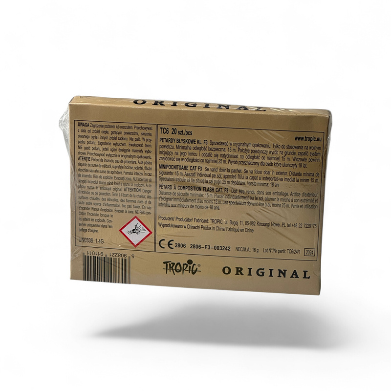 PETARDA BŁYSKOWA TC6 20 SZTUK