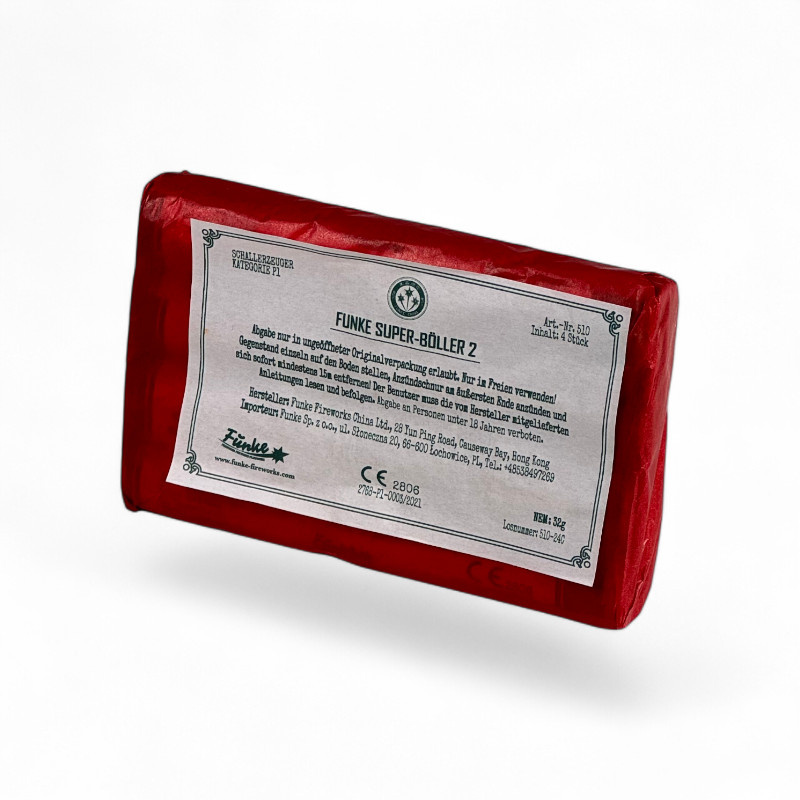 SUPER BOLLER 2 PETARDY HUKOWE 4 SZTUKI