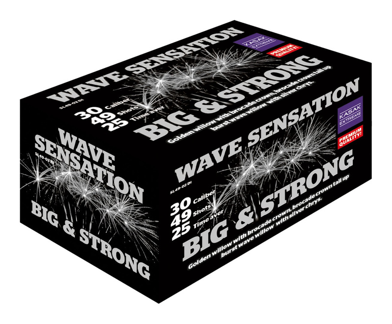 WAVE SENSATION BIG &STRONG 49 SHOTS  30MM SL49-02DI